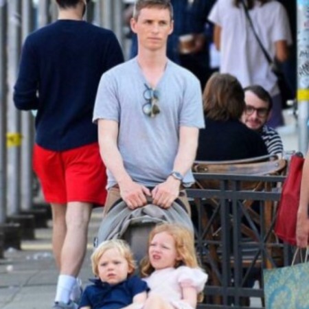 Irish Mary Redmayne with her brother Luke Richard Bagshawe Redmayne.